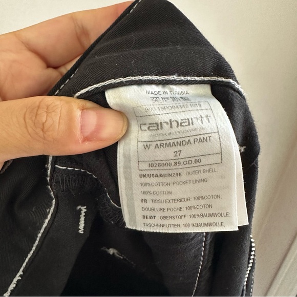 Carhartt WIP Women’s Armanda Pant 27W Relaxed Straight - Picture 7 of 7